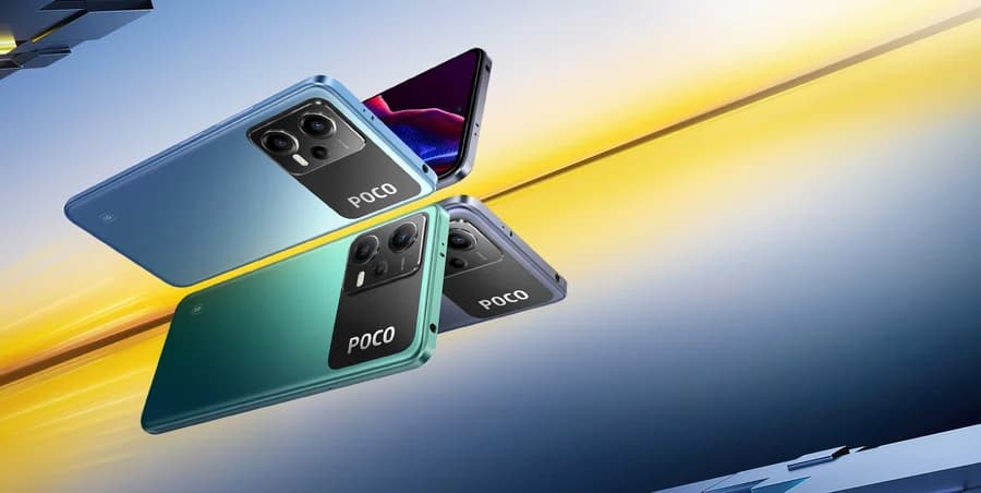POCO X5 5G render