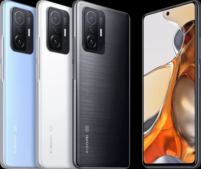 Xiaomi 11T Pro render